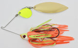 Spinnerbaits Colorado Willow (Colored blades)