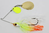 Spinnerbaits Double Colorado (Colored blades)