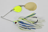 Spinnerbaits Double Colorado (Colored blades)