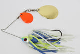 Spinnerbaits Double Colorado (Colored blades)