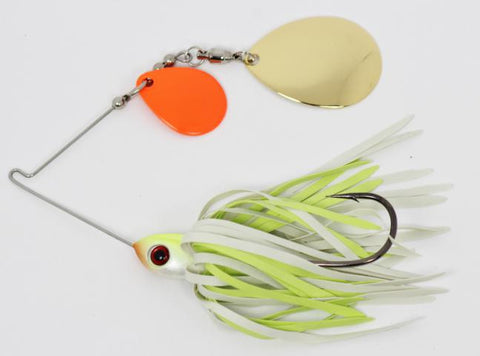 Spinnerbaits Double Colorado (Colored blades)