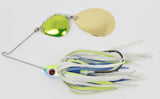 Spinnerbaits Double Colorado (Colored blades)